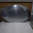 32"20" Irregular Frameless Bathroom Mirror, Tempered Glass Wall Mirror, HD Vanity Mirror for Entryway, Living Room & Home Decor, Polished Rounded Edges, 1/5" Thick