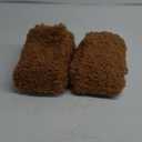 Woaboy Faux Fur Throw Pillow Covers 20x20 Inch Set of 2 Boucle Neutral Decorative Sherpa Fuzzy Accent Soft Sheepskin Fleece Cushions Modern Home Decor for Couch Sofa Bedroom Living Room, Light Brown