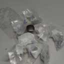 Asidrama 10 Pack Oil Rubbed Bronze Kitchen Cabinet Square Dresser Drawer Cabinet Hardware Zinc Knobs for Dresser Drawers (Single Hole Knob)