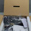 Steam Mop, 12-in-1 Powerful Handheld Steam Cleaner Detachable Steam Mops for Floor Cleaning, 565ML Removable Tank, 23FT Power Cable, MultiPurpose Steamer for Hardwood, Tile, Grout, Furniture (Black)