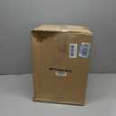 JOLLYMER Teak Side Table for Living Room or Bedroom, Solid Wood Table Stool for Bathroom, Farmhouse Home Decor