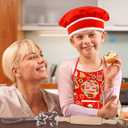 3 Otters Chef Costume for Kids, 21PC Kids Chef Set with Apron, Fun Cooking & Baking Set for Christmas Dinner Party