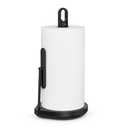 simplehuman Standing Paper Towel Holder with Spray Pump, Black Stainless Steel
