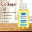 Collagen Body Oil,Firming & Lifting Massage Oil,Hydrating Moisturizing Oil Anti-Aging & Anti-Wrinkle Skincare (1Pack)