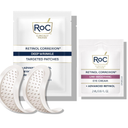 RoC Retinol Correxion Deep Wrinkle NonInvasive Targeted Patches with Hyaluronic Acid + Firming Peptides for Forehead, 11 Lines, Crow’s Feet and Laugh Lines, (6 Patches) with Retinol Eye Packette