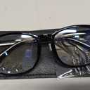 livho High Tech Blue Light Glasses - Advanced Blue Light Blocking Computer Glasses - Screen Fatigue & UV Protection, Black