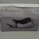 Pillow Traction Massager,3-in-1 Neck Pillow with Heat Therapy, Massage and Stretching (Light Gray)