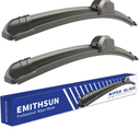 OEM QUALITY 24" + 19" Premium All-Seasons Stable And Quiet Windshield Wiper Blades(Set of 2)