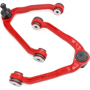 Front Upper Suspension Control Arm and PU Bushings for 1999-2006 Chevy Silverado GMC Sierra 1500, 2000-2006 Suburban 1500 Tahoe Yukon/Yukon XL 1500, 2002-2006 Avalanche 1500 Cadillac Escalade/Ext (2PC)