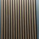 Art3d 4-Pack 47x23.6 Inch Acoustic Panels with Wood Slat Design - Soundproof Wall Panel for Office, Gaming Room & Studio, Ideal for Streamers, Home Workers & Recent Movers, Deep Walnut