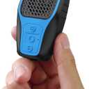 INGA Wearable Bluetooth Speaker, IP67 Waterproof Clip-on Mini Portable Speakers, Wireless Clip Speaker with Built-in Mic, Hands-Free Music and Calls for Work/Riding/Golf/Outdoor(Blue)