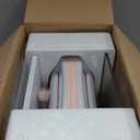 CraftGenes Manual Die Cutting Machine and Embossing Machine, 9'' Opening Size for Cardmaking, Scrapbooking, and DIY Crafts  Foldable Complete Set with A4 Die Cuts, Embossing Folders, and Plates(Pink)