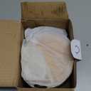 Lysenn Glass Coffee Mug with Lid - Premium Classical Vertical Stripes Glass Tea Cup - for Latte, Tea, Chocolate, Juice, Water - Lead-Free - Bamboo Lid - Amethyst Purple