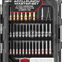 Real Avid Punch Set, Gunsmithing Tool Kit with Roll Pin Punch Set, Flat Tip Metal Punch Set, Brass Punch Set and Gunsmithing Tools: Pin Starter Tool