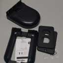 Sound Bass ERA100 Shelf Wall Outlet AC, Black, Home, Compatible with Sonos ERA 100, Plug Mount Organizer, Bathroom, Kitchen, Bedrooms, Cord Management, Easy Installation, Mounting Kit Included