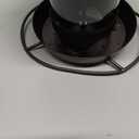 Pack of 2 - Metal Roof Bird Feeder for Backyard Birds, Bronze.