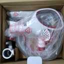 Shark NV501 Rotator Professional Lift-Away Upright Vacuum with HEPA Filter, Swivel Steering, LED Headlights, Wide Upholstery Tool, Dusting Brush & Crevice Tool, White/Red