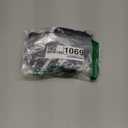 SUUKSESS Women Halter String Two Piece Bikini Sets Reversible Thong Swimsuit (Small, Black White)