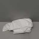 Bedsure Ruffle Body Pillow Covers, Ruffled Long Pillowc Shams, Double Brushed Microfiber Ruffled Pillow Case Covers with Envelope Closure, White, 20" x 54"