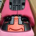 Diono Cambria 2 XL, Dual Latch Connectors, 2-in-1 Belt Positioning Booster Seat, High-Back to Backless Booster, Space and Room to Grow, 7 Headrest Positions, 8 Years 1 Booster Seat, Pink