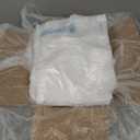 100 Count White Merchandise Bags 18" x 15"