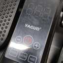 Under Desk Elliptical Machine for Senior Mini Elliptical Leg Exerciser with Remote Quiet Portable Electric Seated Foot Pedal Exerciser for Home Office (Small)