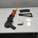 Gel Splat Blaster AKS74U of EMERBU Pro Series - Metal Gearset - 11.1V Rechargeable Battery - Semi and Fully Automatic - for Ages 15+