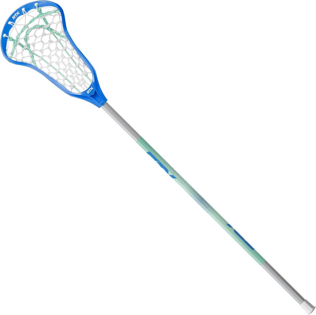 STX Crux 100 Girl's Lacrosse Stick, Blue