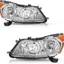 Headlights Assembly LH+RH Replacement for Honda Accord 2008-2012