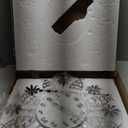 Large Wall Clock for Living Room Decor, Giant Big Silent Modern Battery Operated Glass Pendulum Wall Clock for Kitchen, Bedroom, Oversized Non Ticking Crystal Wall Clock,22 Inch