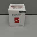 Ultimate Guard Boulder Solid 100+, Deck Case for 100 Double-Sleeved TCG Cards, Red, Secure & Durable Storage for Trading Card Games, No Transparency