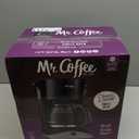 Mr. Coffee Black Coffee Maker, 12 Cups, with Auto Pause and Glass Carafe, Perfect for Home and Office Use