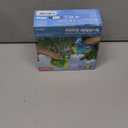 JOYIN 2 Kids Bubble Guns with 4 Bottles Solution, Automatic Bubble Machine Gun with 8 Holes for Kids, Adults, Summer Toys, Easter Basket Stuffers, Birthday Gift, Party Favors (Green Yellow, Blue Yellow)