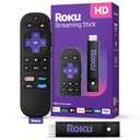 Roku Streaming Stick HD — HD Streaming Device for TV with Roku Voice Remote, Free & Live TV, 2 Pack