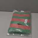 Newwiee 8 Pcs Christmas Chair Back Covers Set Santa Hat Chair Covers Set Christmas Green Red Slipcovers Xmas Back Cover for Home, Kitchen, Dining Room Decor, 23.6 x 19.6 Inch