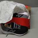 New Balance Women's Fresh Foam Roav V1 Sneaker (7.5, Black/Light Aluminum)