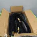 4 Pack Stanchions Post with Velvet Rope, Crowd Control Stanchions, Queue Pole for for Movie Theater, Party Supplies(Black)