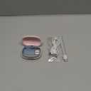 YourMate UVC Rechargerable Toothbrush Sanitizer Case Travel Toothbrush Covers Case with Holder for Houshold and Traveling or Business Trip Pink