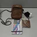 Funto Mini Watercolor Paint Set, All-in-One Walnut Wood 15-Color Premium Pocket Travel Paint Kit, with Crossbody Bag,Watercolor Journal, Metal Clip, Paint Water Cup, Water Brush Ideal for Art Lovers