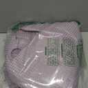 Colorful Star No Hook Shower Curtain with Snap in Fabric Liner, Waffle Weave Heavy Duty Thick Shower Curtains with Mesh Top Window, Hotel Style Waterproof Bathroom Curtain Set, 72 x 75 Inch, Lavender