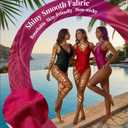 One Piece Swimsuit for Women, Fashion Swimwear Swim Suits, Women's Beachwear Bathing Suit Bikini Set for Woman Girls (Red, L)