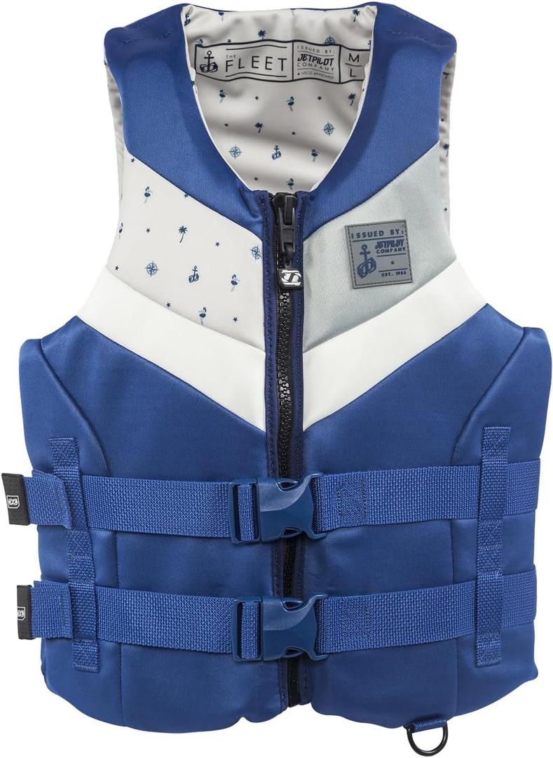 Jetpilot Fleet Coast Guard Approved Life Vest PFD, Medium-Large