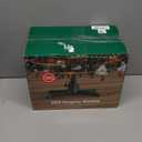 DG-Direct 360 Rotating Christmas Tree Stand, Up to 7.5ft, 90lb Artificial Christmas Tree, Fits 0.81.5" Tree Poles, Spinning Christmas Tree Stand, Christmas Tree Revolving Base with Remote Control (Green)