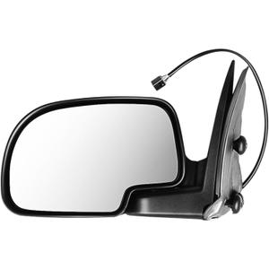 ECCPP Heated Driver Side Mirror for 2000-2002 for Chevy Avalanche Suburban Tahoe for GMC Yukon XL Power Heated Heating Manual Folding Left Driver Side Mirror GM1320249 128-02973L 15179836