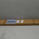 Ceiling Curtain Track, Curtain Track with Roller Hooks, 9ft - 12ft Ceiling Mounted Rail Set for Room Divider, White