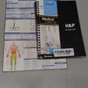 H&P notebook - Medical History and Physical notebook, 100 medical templates with perforations
