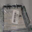 Moforoco 3-Pack Shower Caddy Basket Shelf with Soap Holder, No Drilling Traceless Adhesive Shower Wall Shelves, Rustproof Black Bathroom Shower Storage Organizer