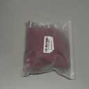 ZAFUL Women's Bikini Set Fishnet Triangle Tie Convertible Collar Halter Bandeau Shell Two Piece Bathing Suit (Wine) Small