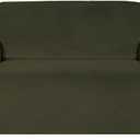 Turquoize Velvet Loveseat Covers Stretch Love Seat Couch Covers for 2 Cushion Couch Velvet Sofa Cover with Non Slip Elastic Bottom Furniture Cover Crafted from Soft Fabric (Loveseat, Olive)