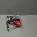 Sexy Lace Leopard Jumpsuit For Women, Fishnet Bodysuit Glow Party Club, Poster One Piece Mesh Full Body Rave Outfits (Gradient Red Black)